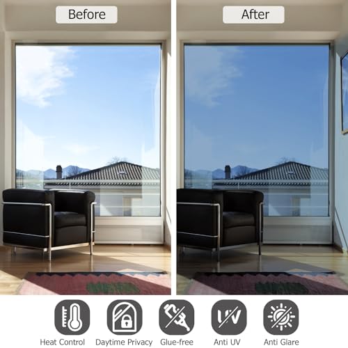 One Way Mirror Window Film (9.4792 Sq Ft)