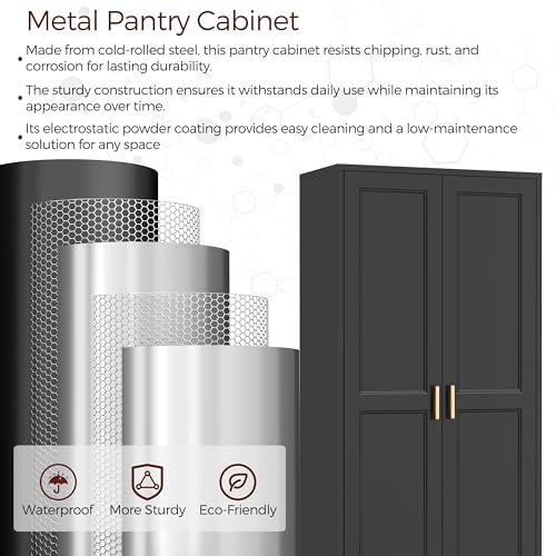 60" Tall Kitchen Pantry Cabinet