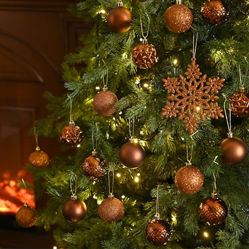 Christmas Tree Decorations Ornament Set for Fall Halloween (50 Count)