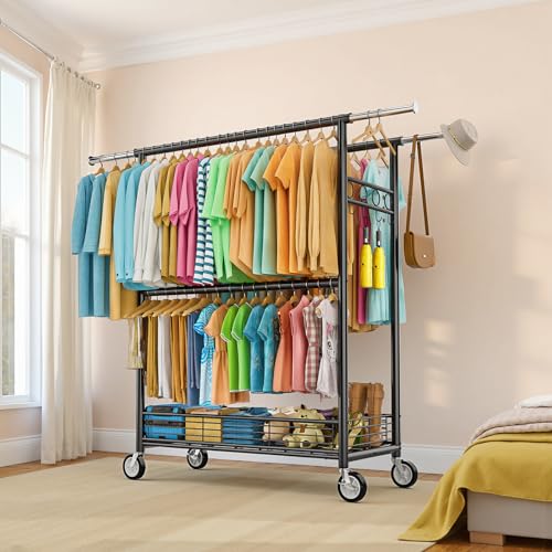 Heavy Duty Clothes Rack Load 960LBS