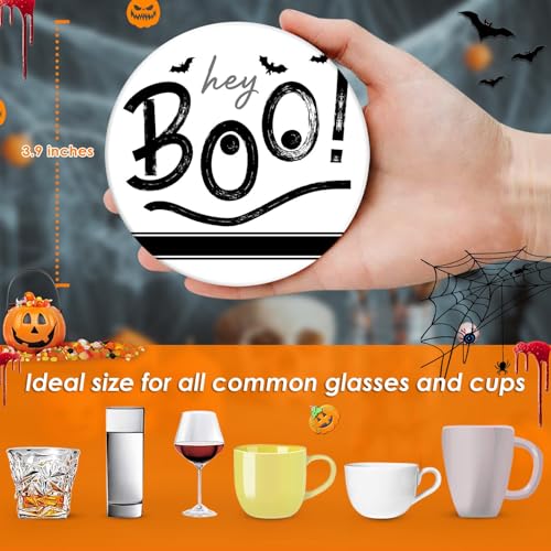 Halloween Coasters for Drinks (6 Count)