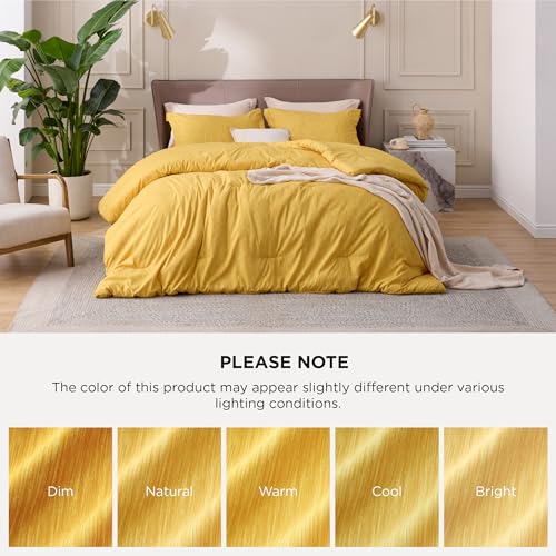 Yellow Twin Comforter Set