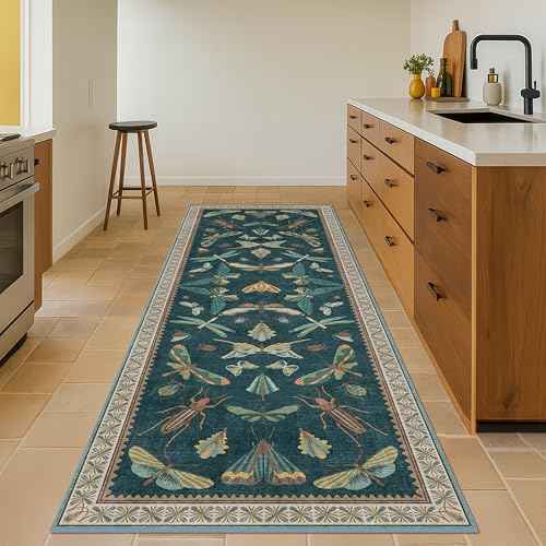 Washable Runner Rug for Hallway 2'6"x12' (30 Sq Ft)