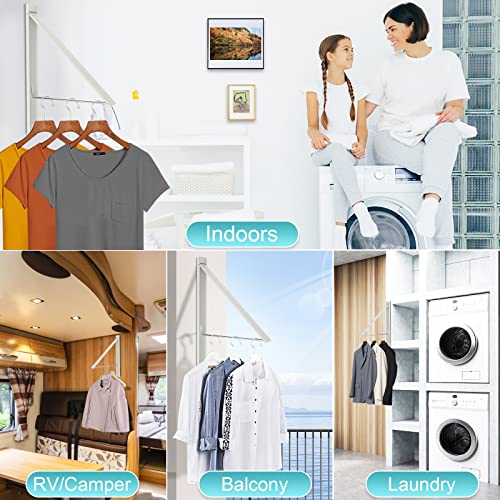 Retractable Clothes Drying Rack