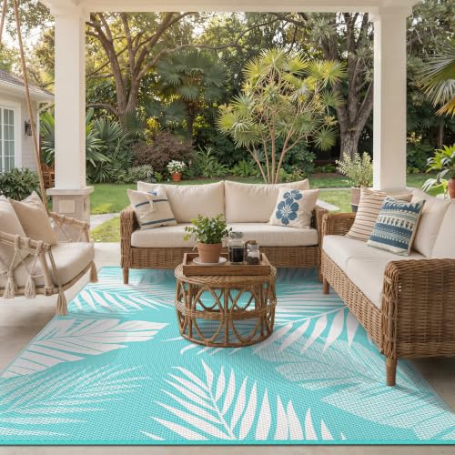 Outdoor Rug Waterproof Plastic Rugs for Patio