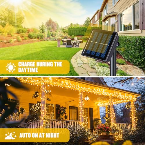 2 Pack Solar String Lights (2 Count)