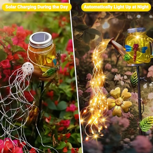 Solar Watering Can Light