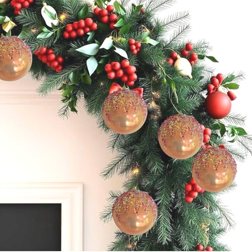 4Pcs Christmas Balls Ornaments (4 Count)