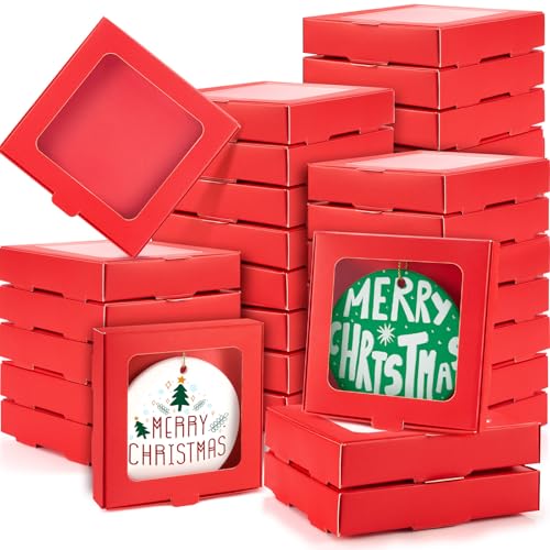 50 Pcs Christmas Sublimation Ornament Blanks Box (50 Count)