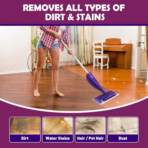 Mopping Pad Refill Compatible with Wet Jet Mop (60 Count)