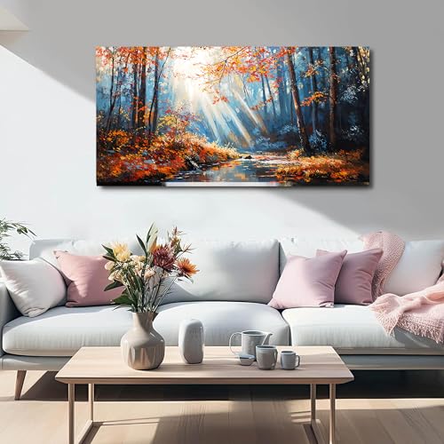 Botanical Wall Art Prints Forest Wall Art Decor For Living Room 20"X40"