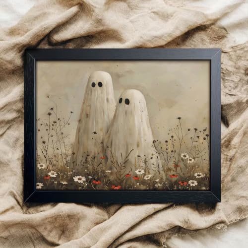 Framed Halloween Canvas Wall Art