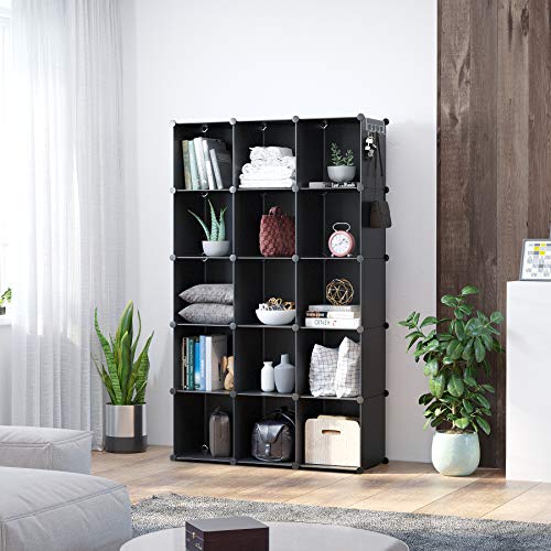 16 Cube Storage Organizer Cube Shelves Units Storage Cubes (16 Count)