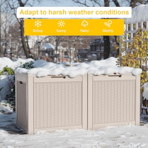 37 Gallon Outdoor Deck Box