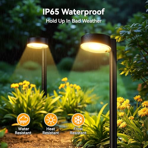 8 Pack Solar Pathway Lights Outdoor (8 Count)