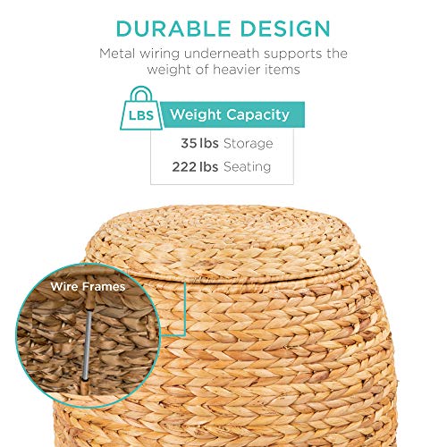 Vintage Multipurpose Hyacinth Storage Basket