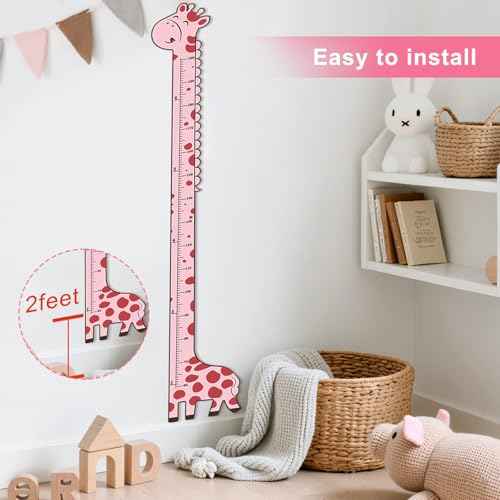 Wooden Growth Chart for Kids (6 Count)