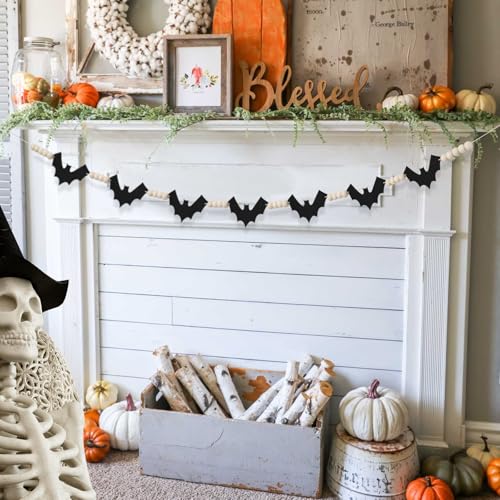 2 Packs Halloween Decorations Garland (51 Count)