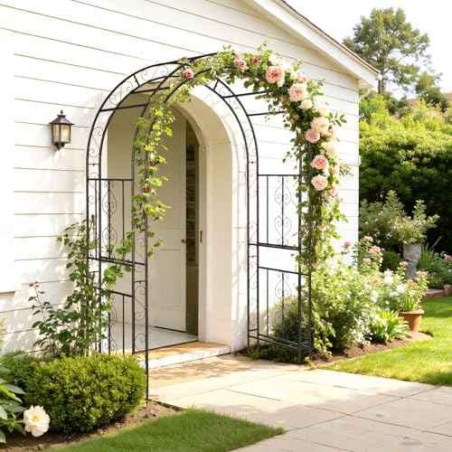 Garden Arbor Double Layer Arch Archway for Wedding Ceremony Party
