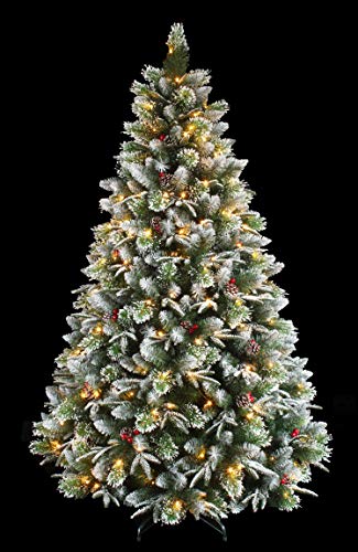 Super Dual Flocked Pine Christmas Tree Pre