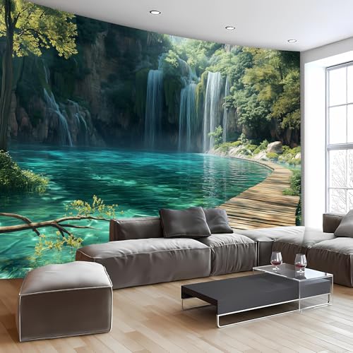 Nature Tapestry Forest Tree Sea Cave Wall Hanging