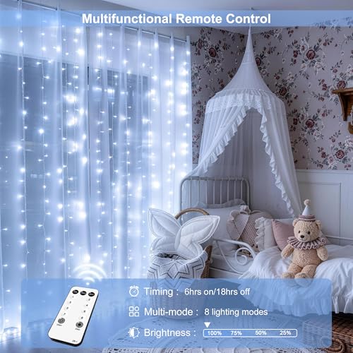 900LED Curtain Lights (29.5 Foot)