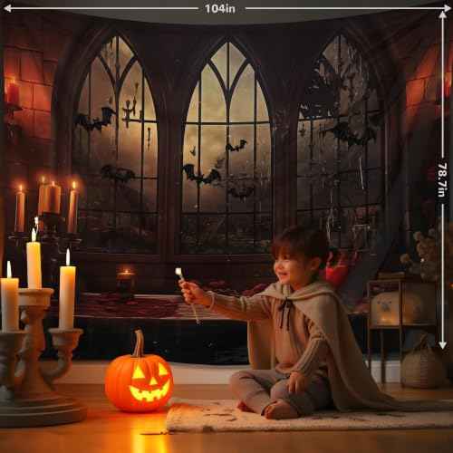 Halloween Tapestry Wall Hanging 104"x78.7"