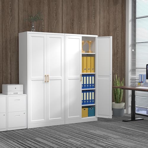 71" Tall Metal Kitchen Pantry Cabinet