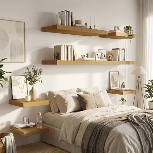 Floating Shelves for Wall 18x12” Set of 2 (2 Count)