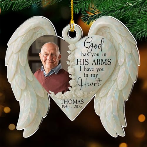 Personalized Memorial Christmas Ornament