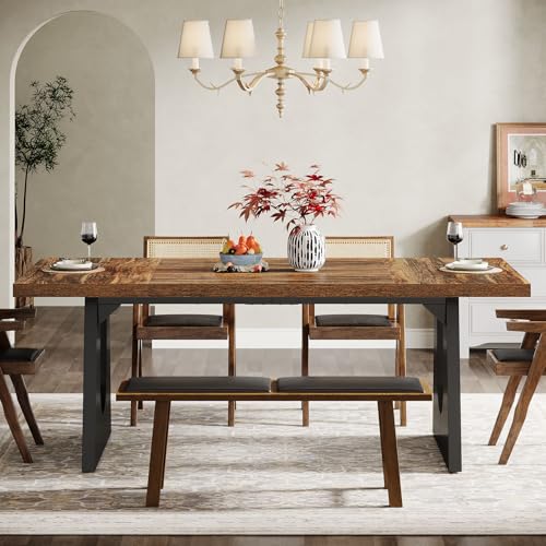 70.86" Rectangular Dining Table for 6