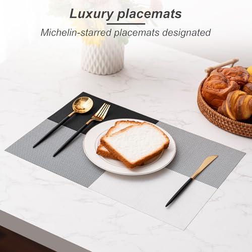 Placemats Set of 6 Washable Indoor (6 Count)