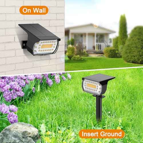 Solar Spot Lights Outdoor (4 Count)