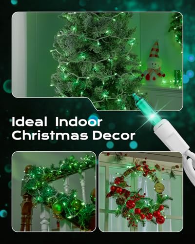 Green Christmas String Lights (100 Count)