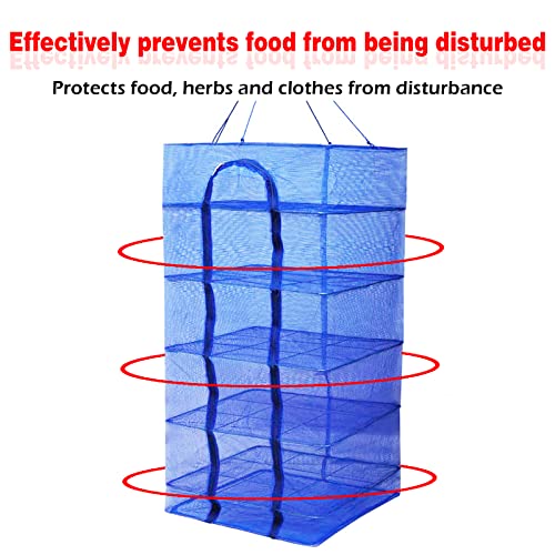 Drying Rack 6 Layers Folding Fish Mesh