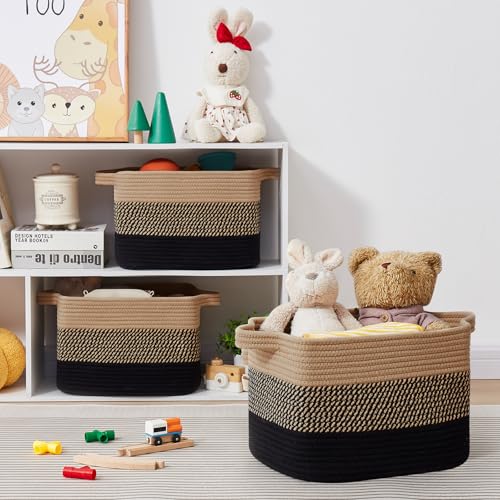 Storage Basket for Organizing 3 Pack (3 Count)