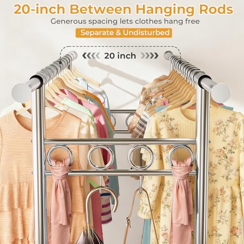 Heavy Duty Clothes Rack Load 1060LBS