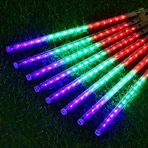 Christmas Lights Outdoor Tree Cascading Icicle Light UL Certified (8 Count)