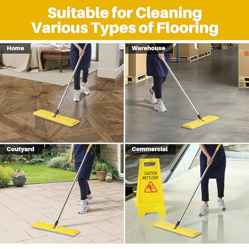 17.7 Inch Microfiber Mop Replacement Pads (2 Count)