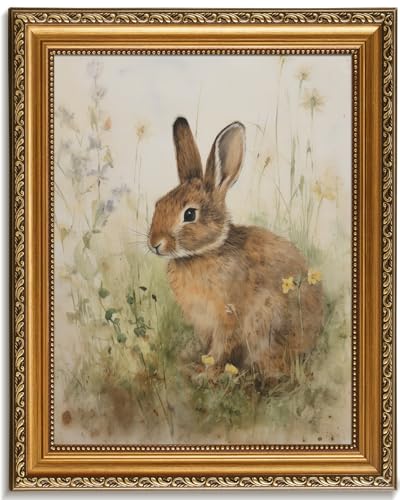 Vintage Gold Framed Wall Art for Home Decor