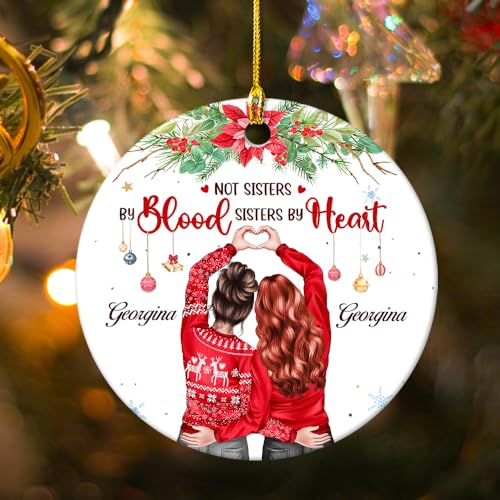 Personalized Best Friend Ornament