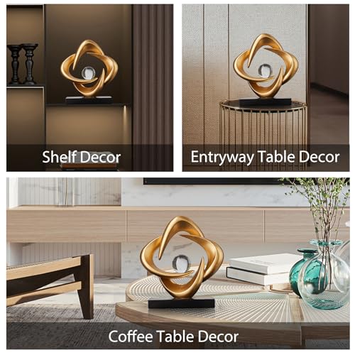 Modern Abstract Sculpture Decor