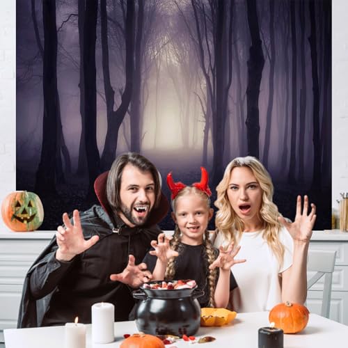 Halloween Forest Backdrop 7x5ft