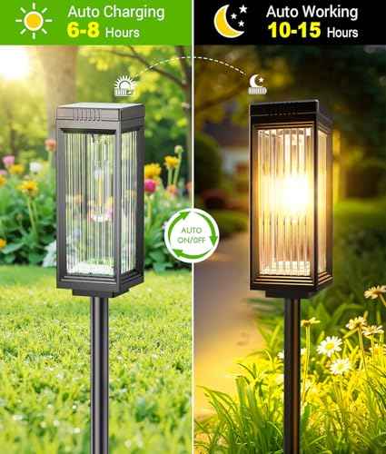 Solar Pathway Lights Outdoor (12 Count)
