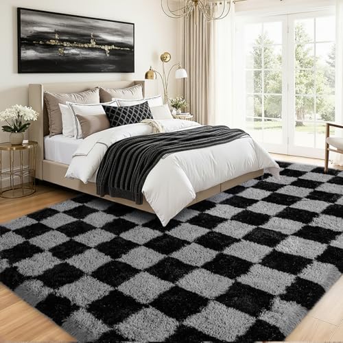 Ultra Soft Rugs for Bedroom 8x10 Feet