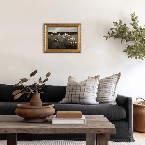 Vintage Gold Framed Wall Art for Home Decor