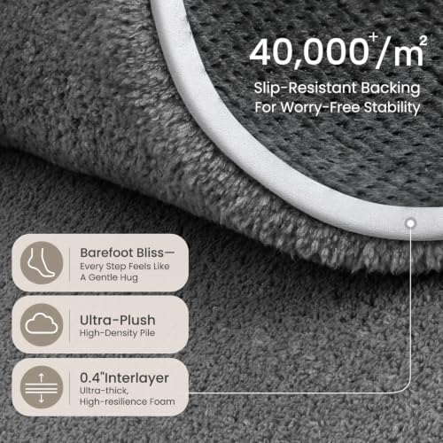 4x6 Area Rugs for Living Room Bedroom (24 Sq Ft)