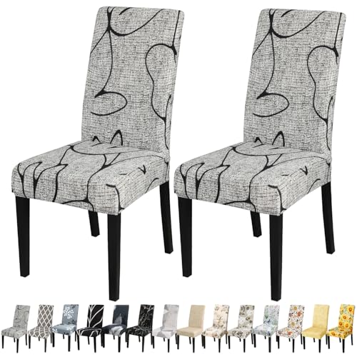 Pattern Chair Covers for Dining Chairs