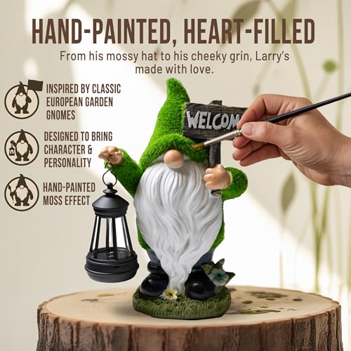 Garden Gnomes Outdoor with LED Solar Light