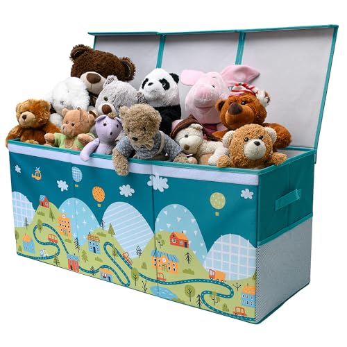 Extra Large Toy Storage Organizer with Lid